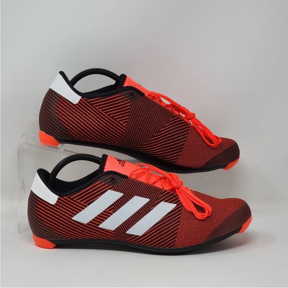 NWT Adidas “The Road Shoe” unisex  Red and Black Cycling Athletic Shoes‎ - Picture 1 of 10